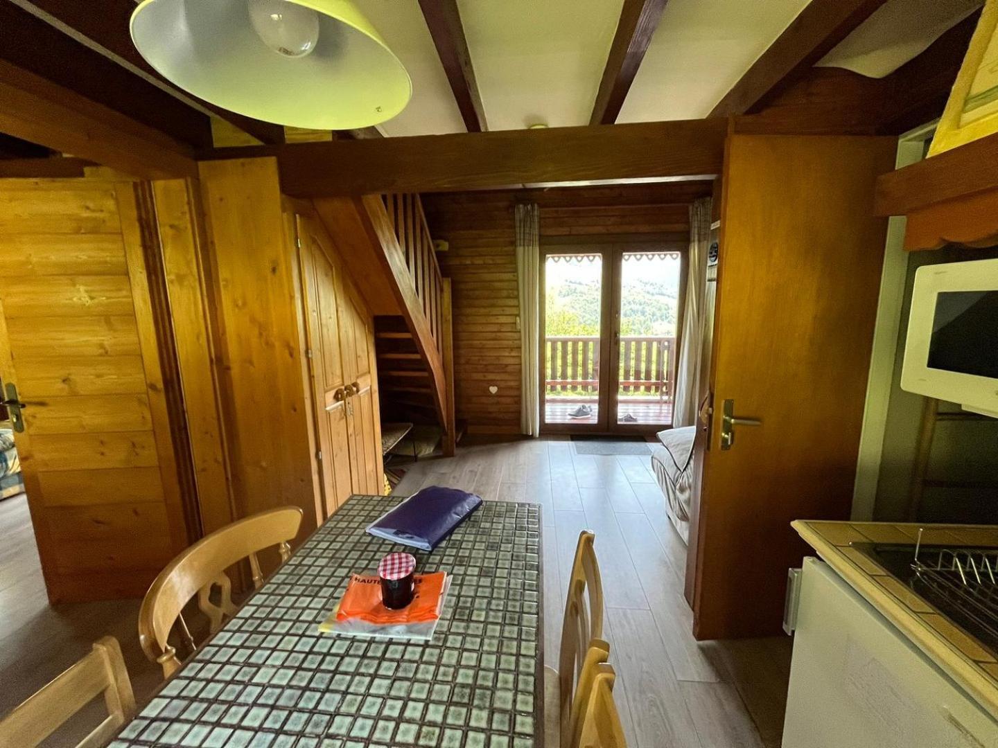 Chalet Bois Vue Panoramique : 2 Logements Et Sauna Бюсан Экстерьер фото