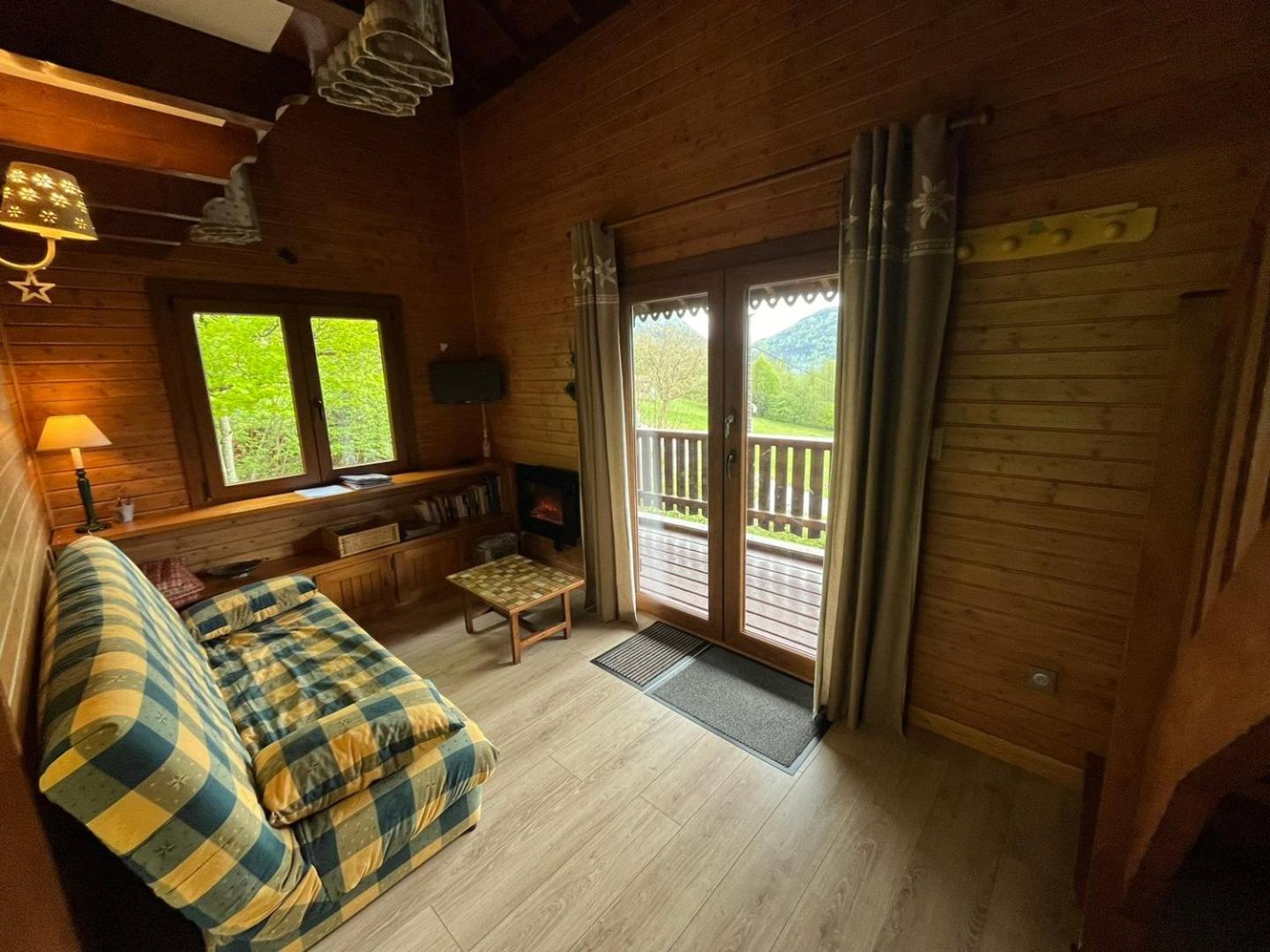 Chalet Bois Vue Panoramique : 2 Logements Et Sauna Бюсан Экстерьер фото