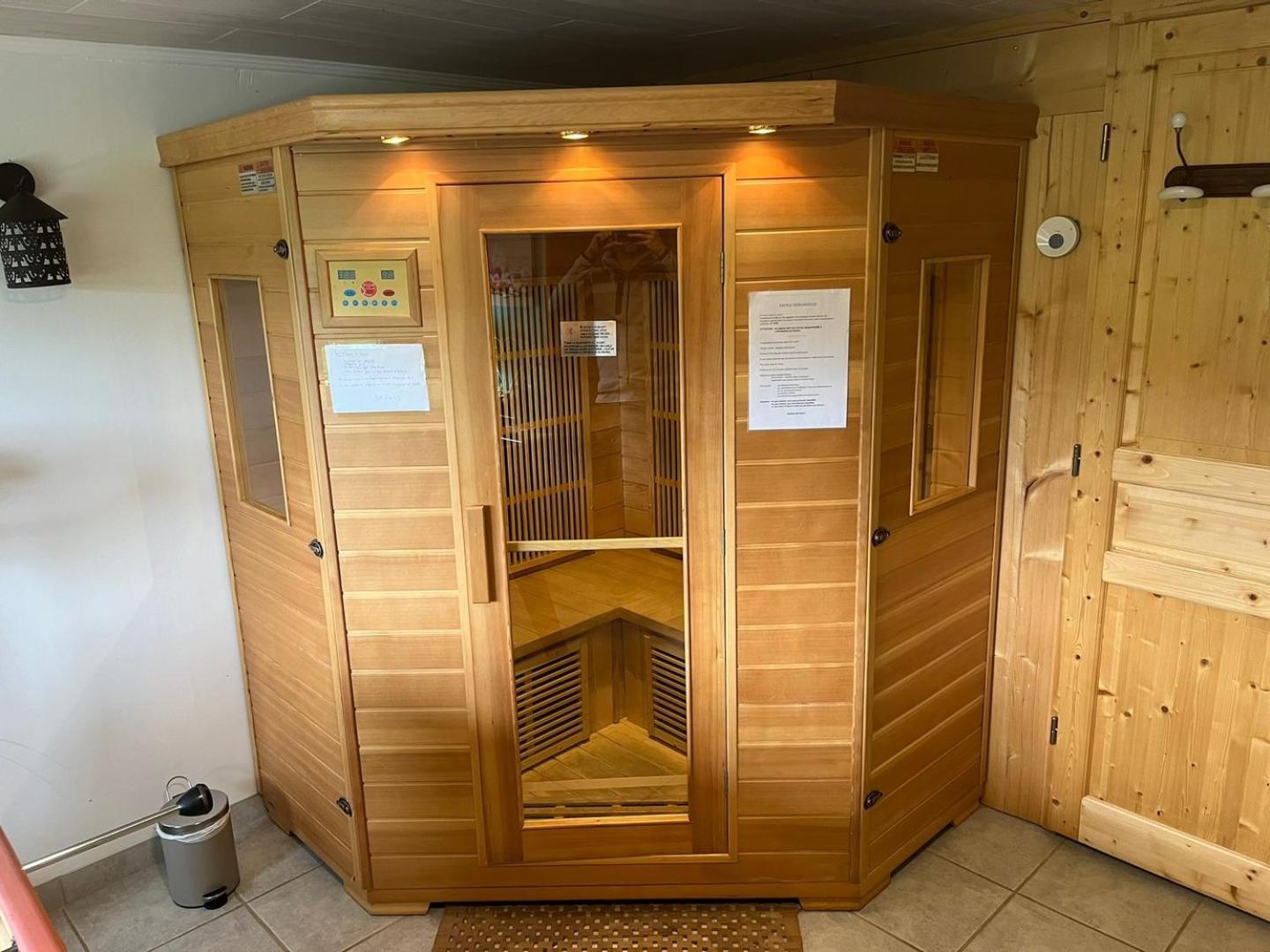 Chalet Bois Vue Panoramique : 2 Logements Et Sauna Бюсан Экстерьер фото