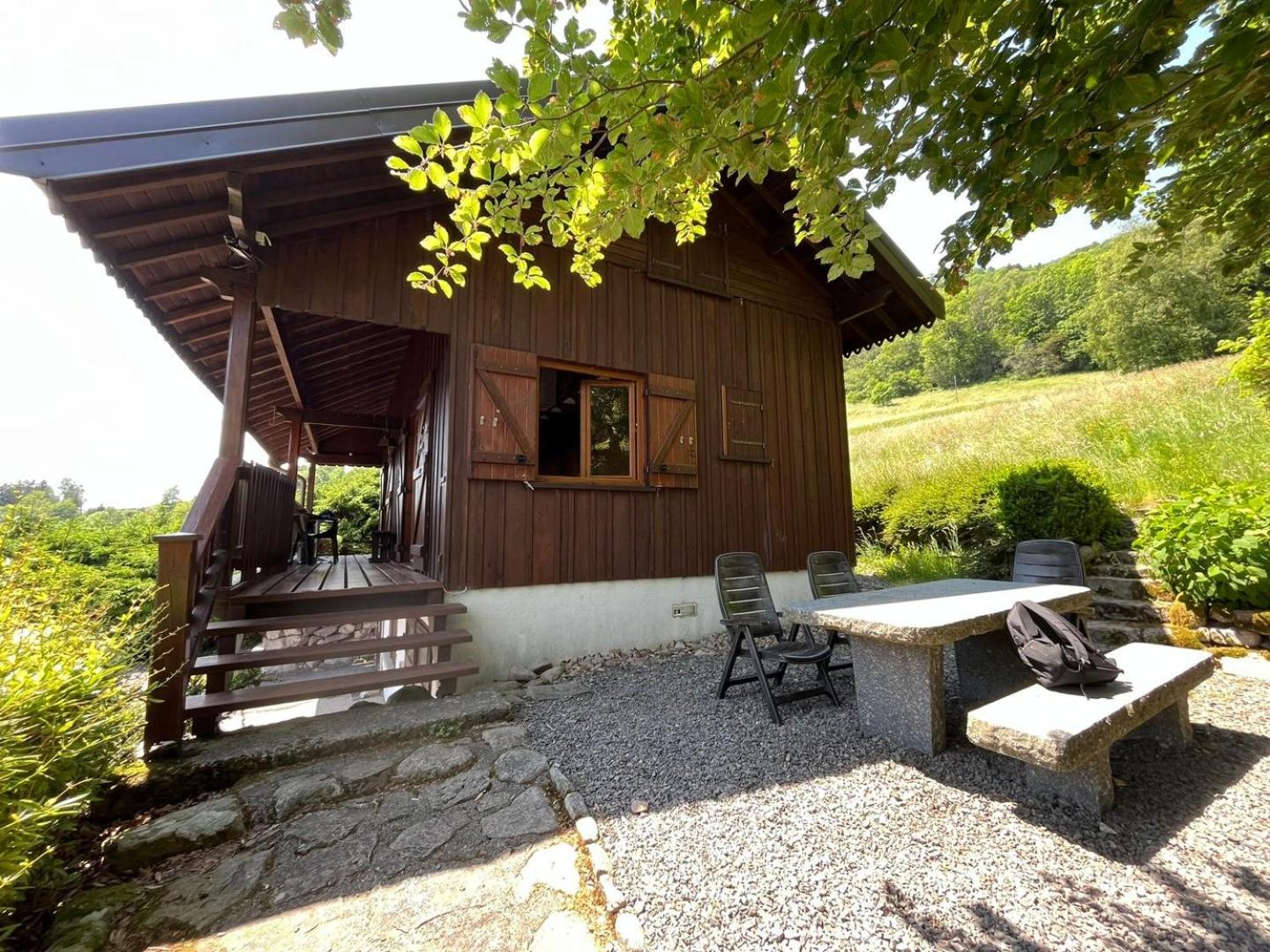 Chalet Bois Vue Panoramique : 2 Logements Et Sauna Бюсан Экстерьер фото