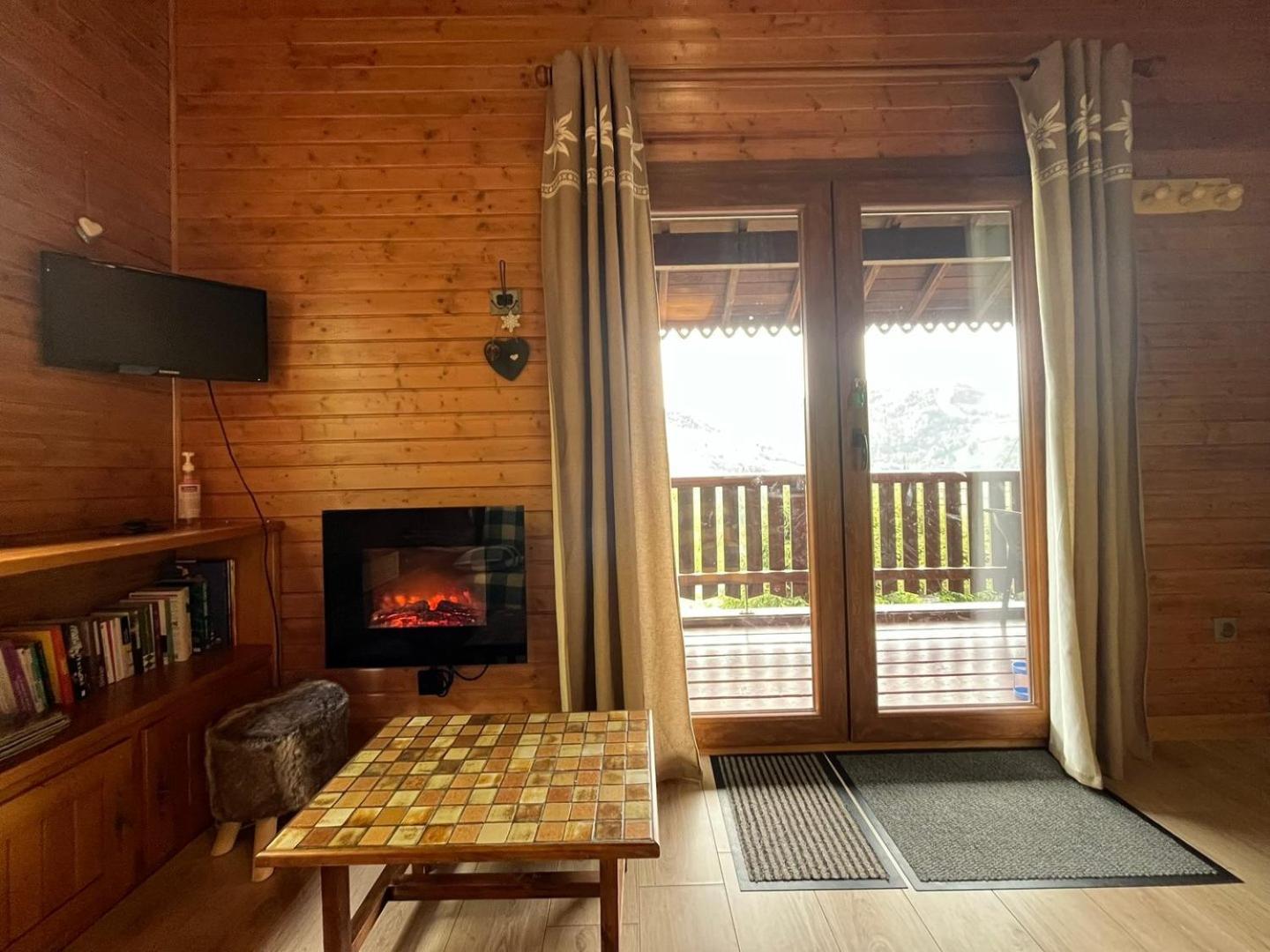 Chalet Bois Vue Panoramique : 2 Logements Et Sauna Бюсан Экстерьер фото